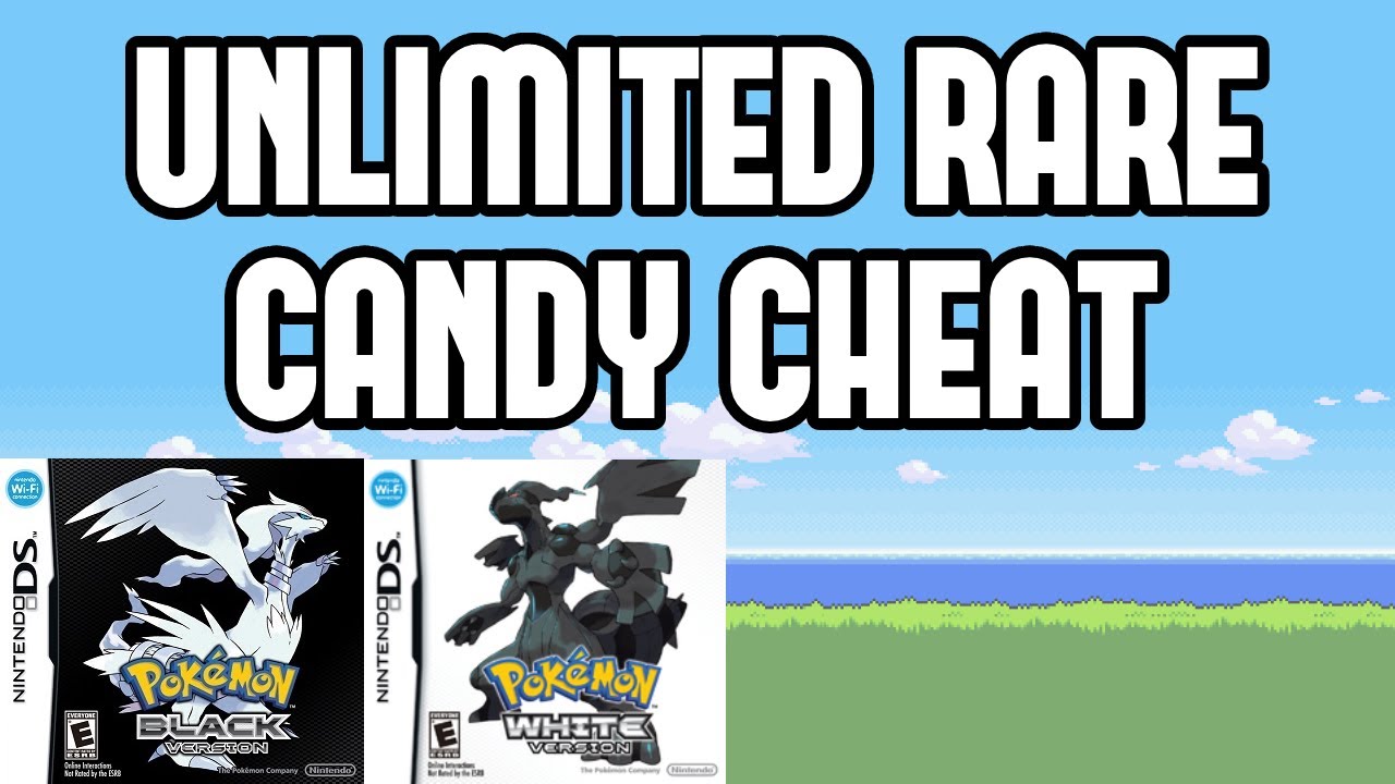 How to Get Unlimited Rare Candies in Pokemon Black & White (Action Replay  Code) 