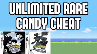 How to Get Unlimited Rare Candies in Pokemon Black & White (Action Replay Code)