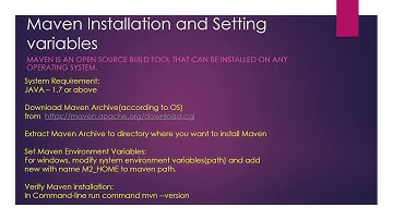 InstallingMaven