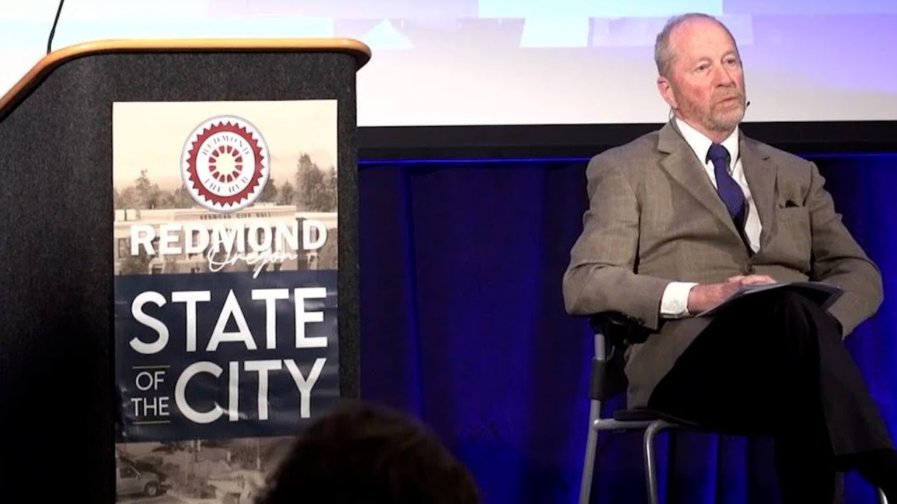 Redmond mayor strikes optimistic tone in State of the City address ...