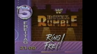 Tele5 28.02.1991 - Ruck Zuck (Fragment), WWF Royal Rumble Vorschau, sowie Beginn von video nonstop
