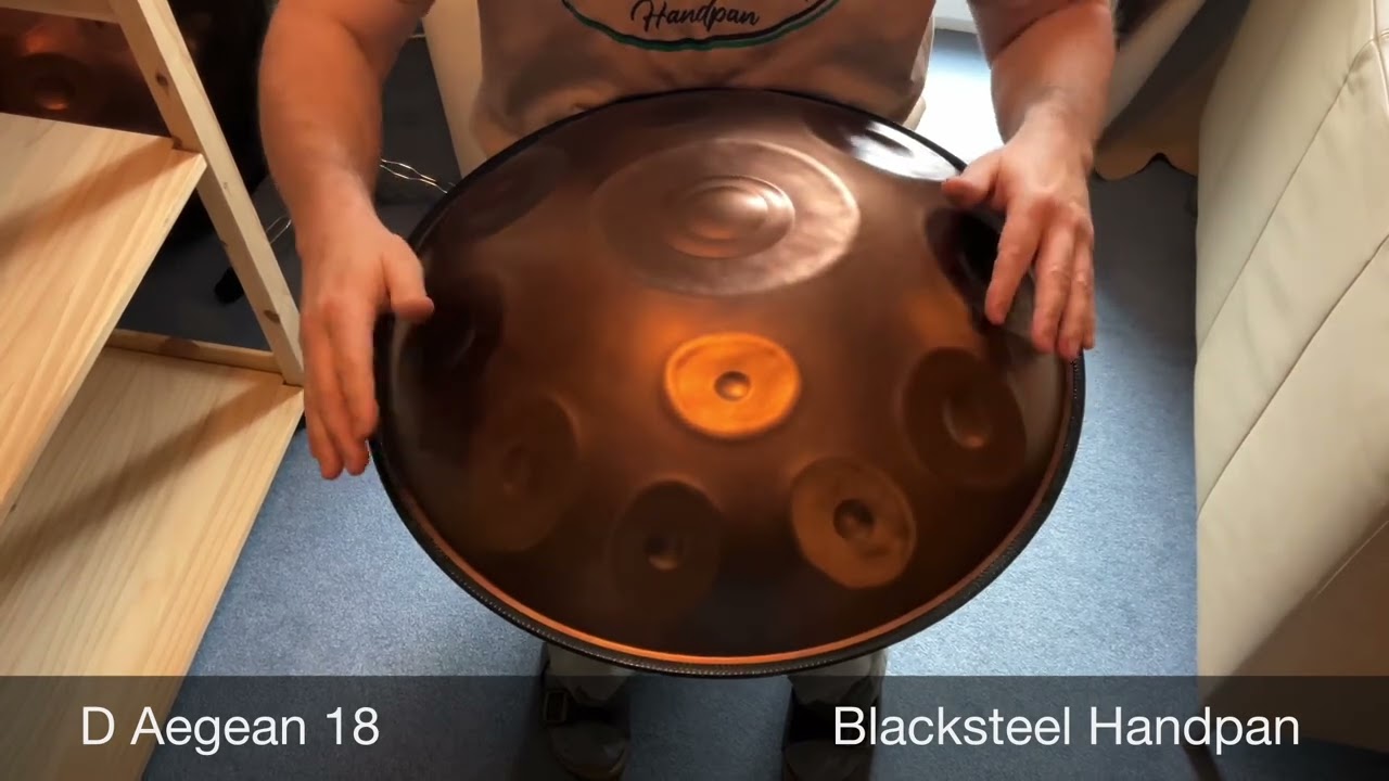 Handpan D Aegean 18, Ember