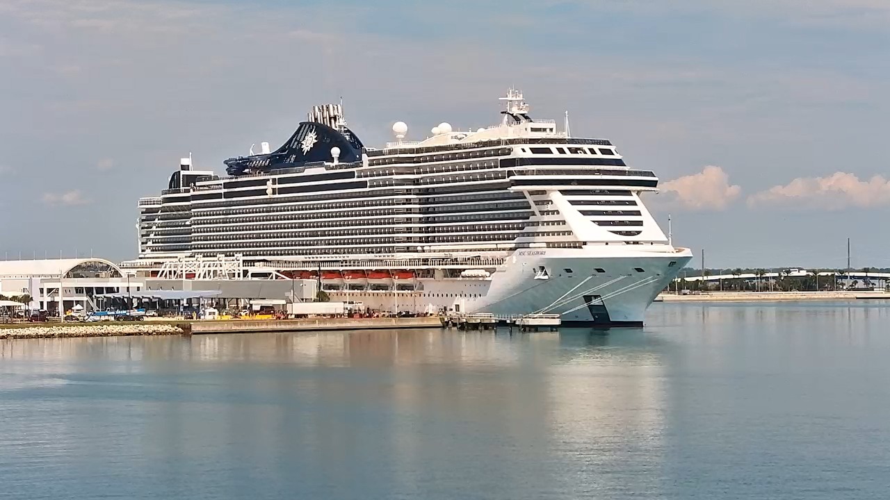 🔴 MSC Seashore LIVE at Port Canaveral | MSC Cruises Cruise Ship