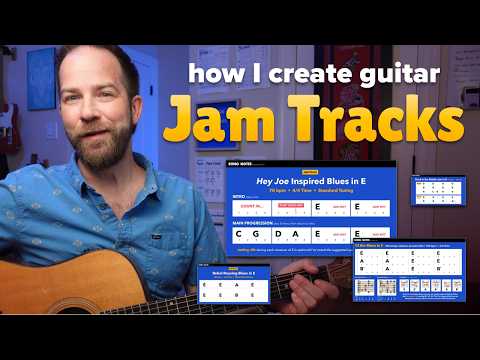 How I Make JAM TRACKS for Fun Guitar Practice (GarageBand DAW Tutorial)