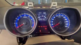 hyundai elantra 2014 odometer correction هونداي النترا تعديل عداد الكيلومتر