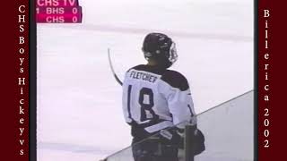 CHS Boys Hockey vs Billerica 2-16-2002