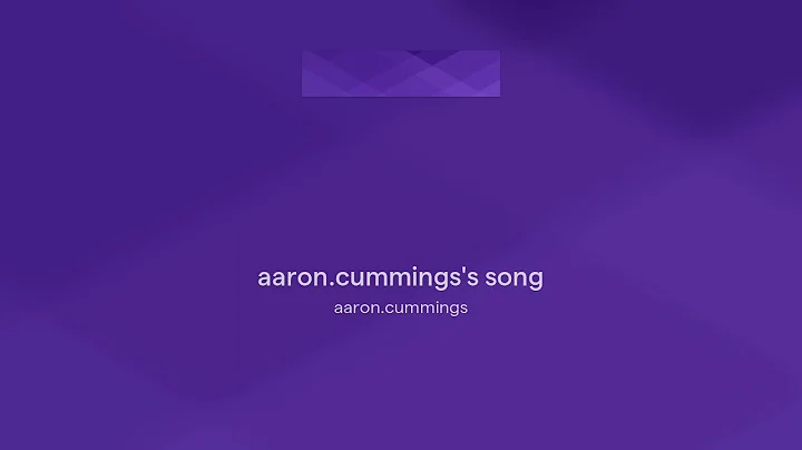 aaron.cummings's song