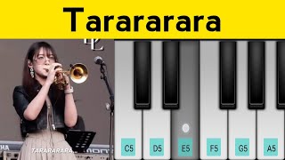 Tarararara Tarararara Song Piano Tutorial Zhao Lei