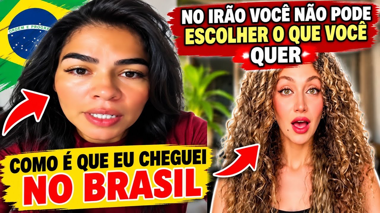 VENEZUELANA E IRANIANA REVELAM SUAS HISTÓRIAS! 😱🇧🇷 O QUE AS LEVOU AO BRASIL?