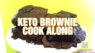 KETO BROWNIE RECIPE! Cook Along With Jim!