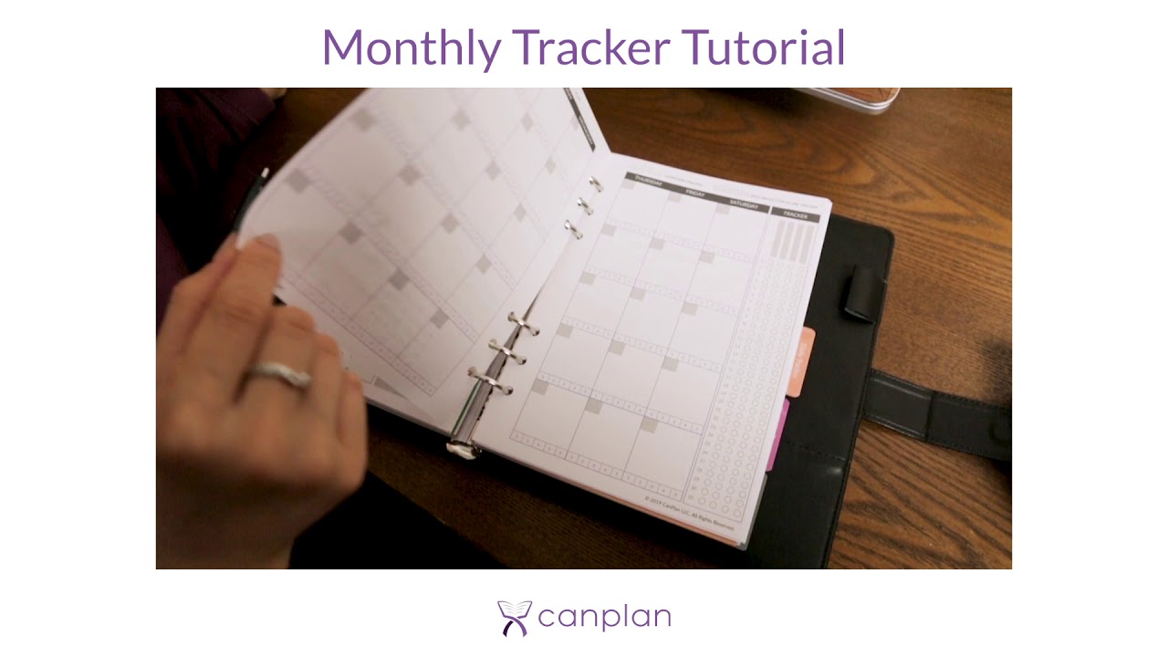 CanPlan Version 4 Tutorial - How To Use The Monthly Planner & Review ...