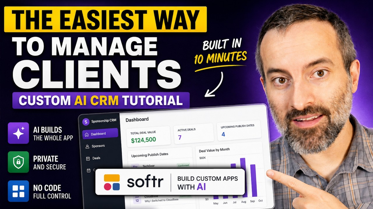 The Easiest Way to Manage Clients (Custom AI CRM Tutorial)