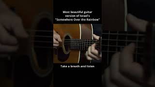 Relaxing Fingerstyle Guitar - Somewhere Over the Rainbow