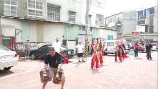 20120805永康保聖殿八家將慶讚劉家關聖帝君 謁祖繞境-入溪頂寮福德宮