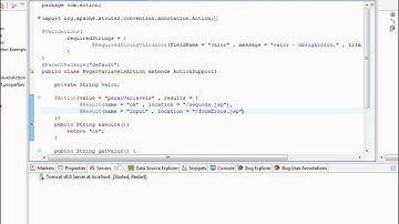 Struts 2 - Validação