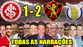 Todas as narrações - Internacional 1 x 2 Sport | Campeonato Brasileiro 2020