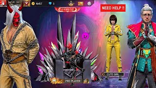 Poor Girl Needs Help 😭💔 Y Gaming Help Me ☠️😎 Never Give Up 🔥- Garena Free Fire screenshot 3
