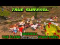 🔴 True Survival 5.65 – ¡SUPERVIVE al APOCALIPSIS ZOMBIE en Minecraft PE 1.21! 🧟♀️