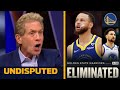 Undisputed  warriors dynasty is over  skip reacts warriors season ended by kings as klay 0pts