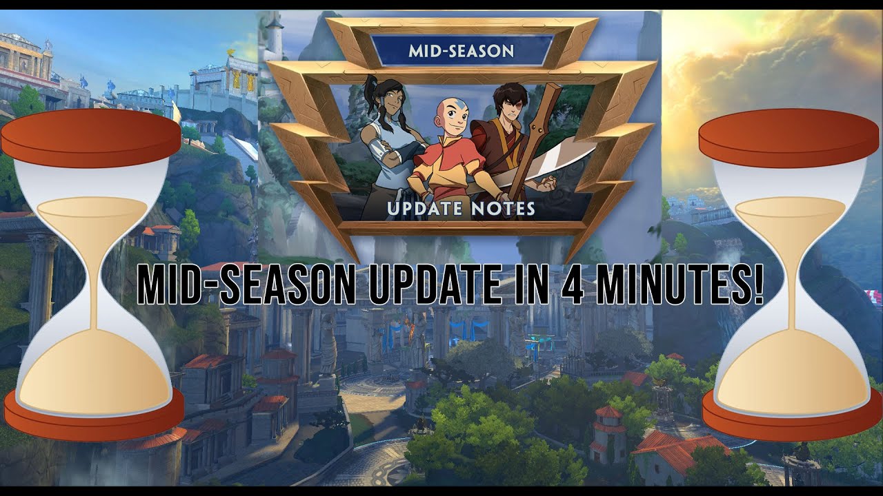 Smite's Mid-Season Patch EXPLAINED in FOUR MINUTES!