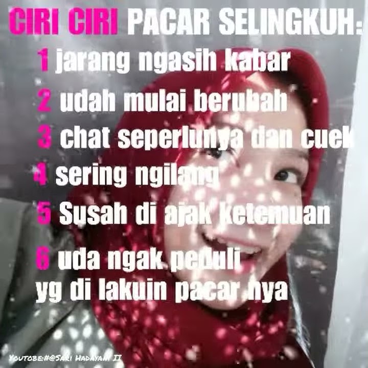 Story wa ciri pacar selingkuh🙄