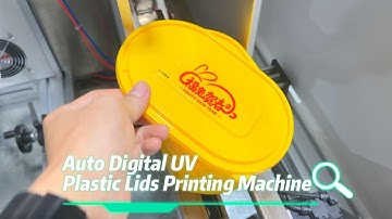 High Quality Digital UV Printing Machine For Lunch Boxes Plastic Lids