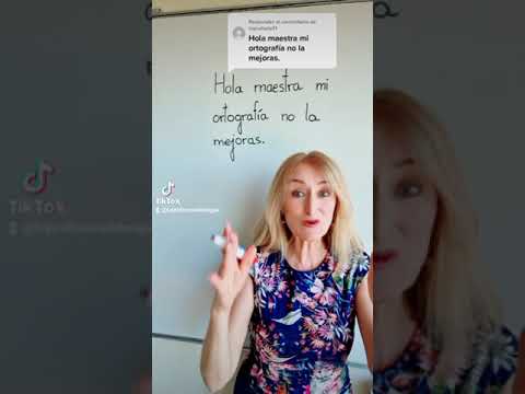 Video: ¿Cómo apoyar a los que tienen mala ortografía?