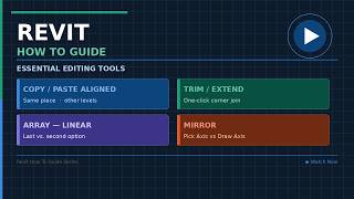 Revit How To: Copy/Paste Aligned, Trim & Extend, Linear Array, Mirror Tool Explained Net Worth