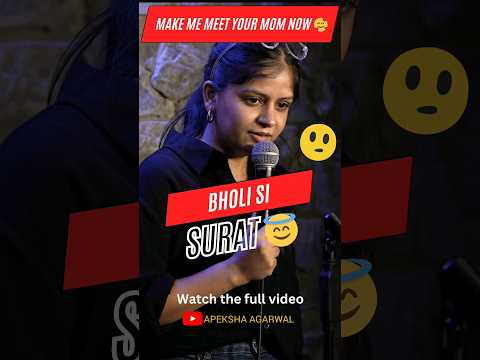 Bholi si surat, aankhon mein masti 🥰 #shorts #standupcomedy