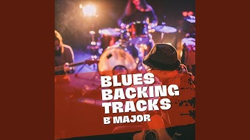 B Major Blues Backing Track, Loopable No Fade, 110 BPM
