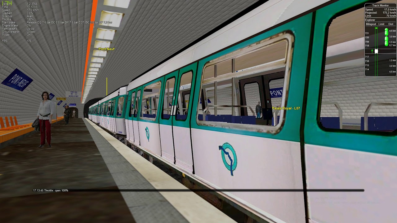 [ORTS] Ligne 7 du métro de Paris: Opéra à Place d'Italie en MF77