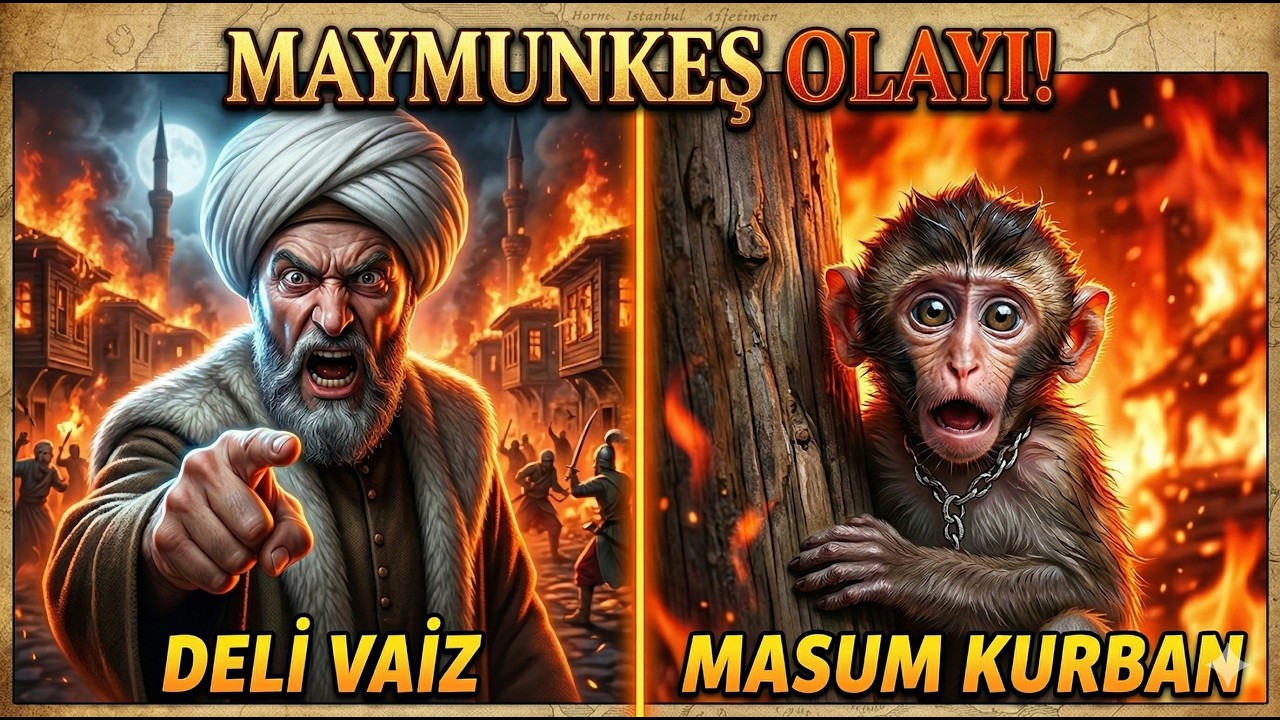 Osmanlı'da Maymunlar Neden İdam Edildi? (Maymunkeş Olayı)