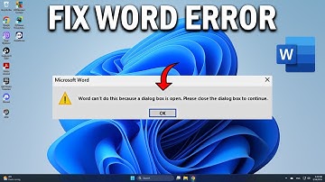 How To Fix Word can