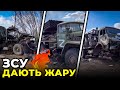 На Миколаївщині сили ЗСУ вщент знищили ще одну колону ворожої техніки