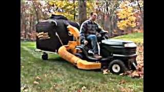 Cyclone Rake Tow Behind Leaf Vacuum | Doovi