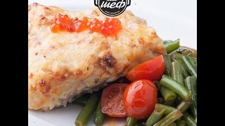 Меню 08 - 12 сентября | Карп под сыром со стручковой фасолью Меню 08 - 12 сентября | Карп под сыром со стручковой фасолью