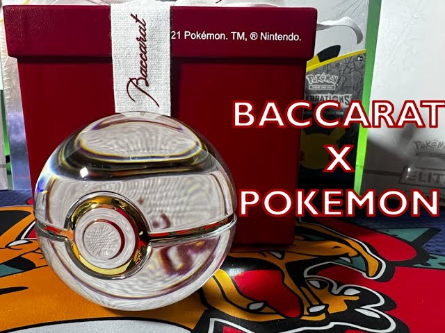 Sold Out Crystal Poké Ball - Baccarat X Pokemon - YouTube