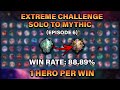 Solo To Mythic: One Hero Per Win - High WR (Ep. 6) | MLBB