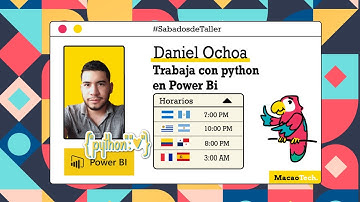 Daniel Ochoa - Trabajando con Python en Power BI