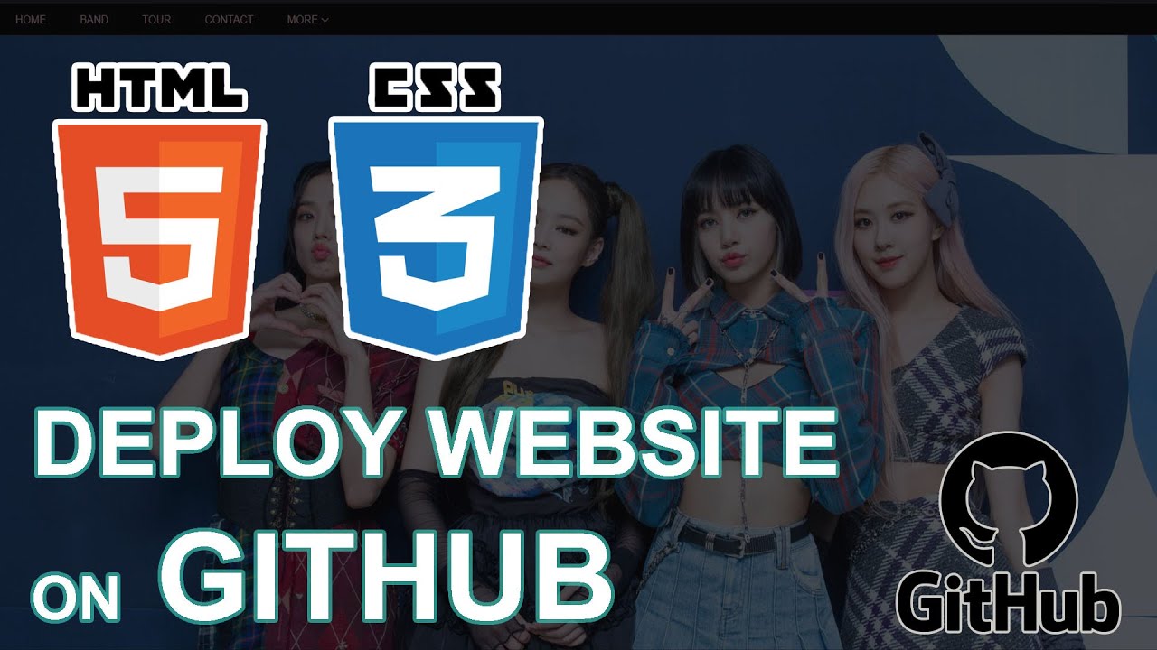 CÁCH TRIỂN KHAI GIAO DIỆN WEBSITE TRÊN GITHUB ĐƠN GIẢN! - YouTube