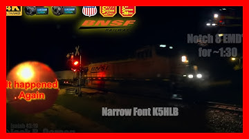 [4K 60fps] Railfanning Refugio, TX 9/6/22, Feat Narrow Font K5HLB, Bottom out, Screaming EMD