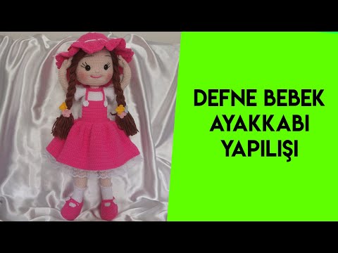 amigurumi ayakkabı yapımı (defne bebek ayakkabı) PART5 amigurumi shoe ayrıntılı(English subtitle)