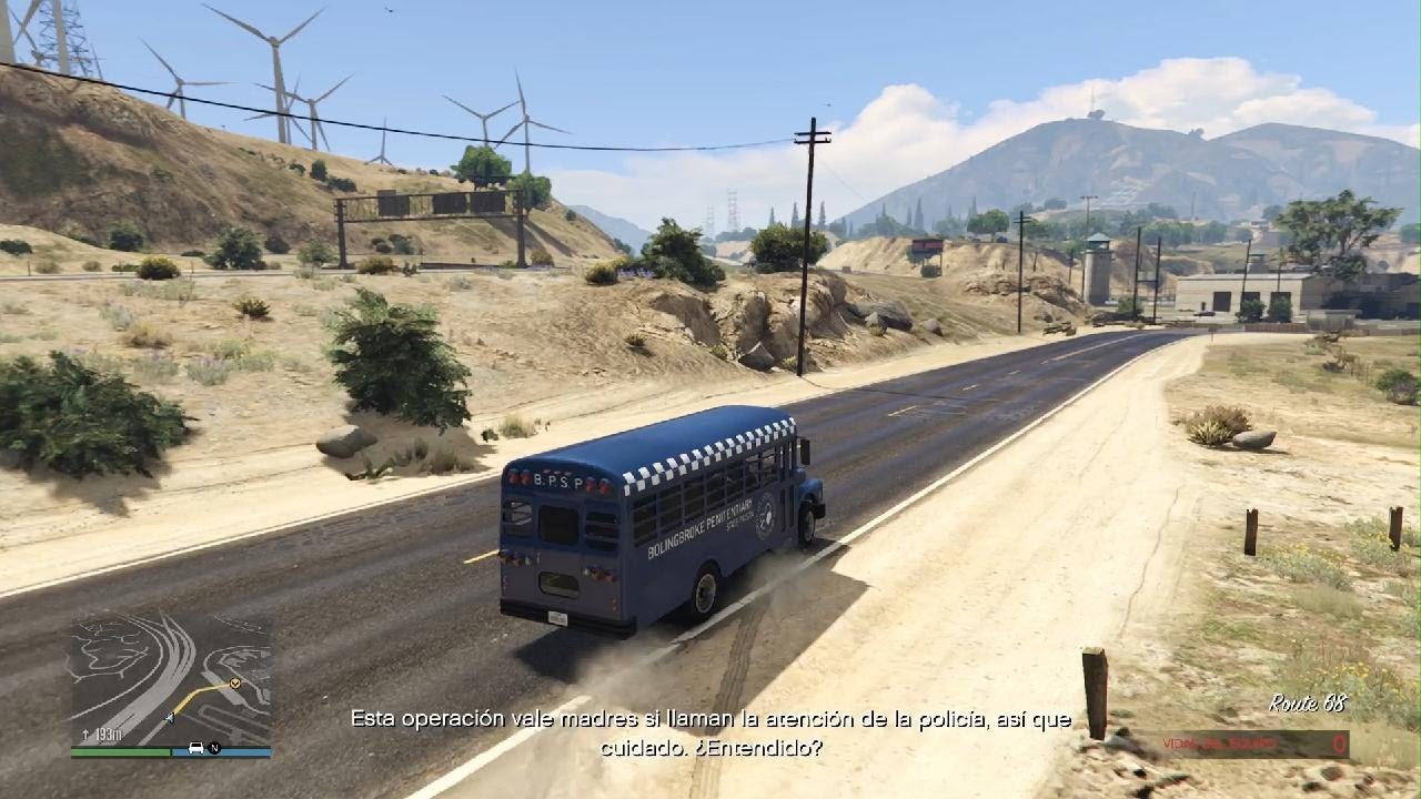 Grand Theft Auto V online, asalto a la prisión (sale mal)