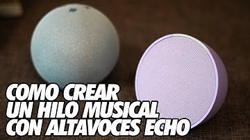 Como Conectar Varios Altavoces Amazon Alexa