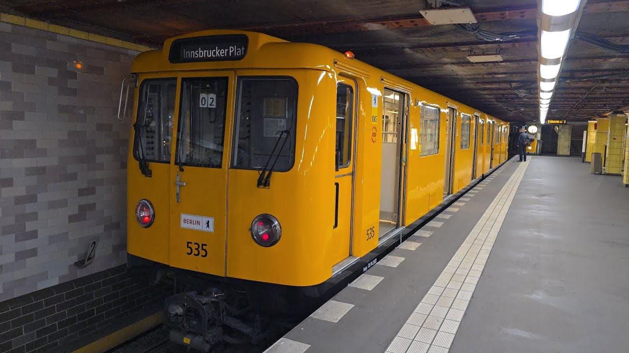 U-Bahn Berlin|Einsetzermitfahrt #40 auf der U4 von Nollendorfplatz bis Innsbrucker Platz