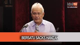 Bersatu Sacks Deputy President Hamzah Zainudin