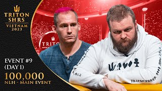 Triton Poker Vietnam 2023 - Event #9 100,000 NLH - Main Event - Day 1 screenshot 5