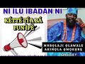 MODUPE IS NOT GOD AJA LO LERU IRO NI PEPE NPA OMO YORUBA ILE TI YA ILE KOKO NTAGBE 03 22 2026