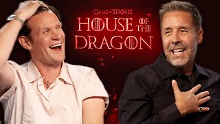 "The Dragon Was Like Riding A Bucking Bronco!" 😂 Matt Smith & Paddy Considine On House Of The Dragon