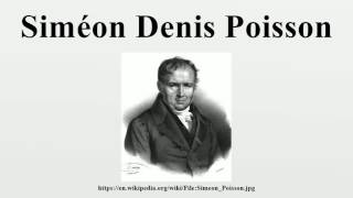 Доклад: Simeon Denis Poisson Доклад: Simeon Denis Poisson